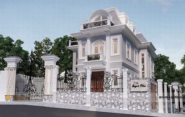 Kiến trúc Biệt thự Pháp