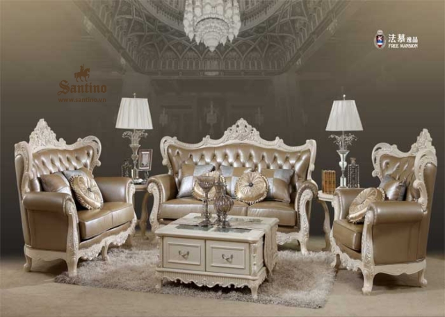 04. Nhung mau sofa da tan co dien sang trong