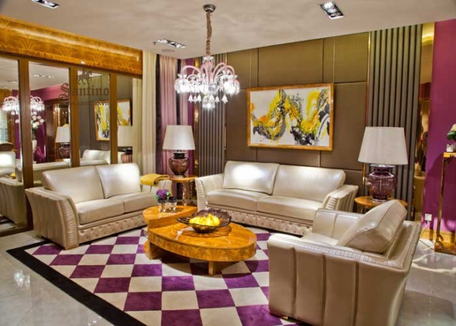 08. Nhung mau sofa da tan co dien sang trong