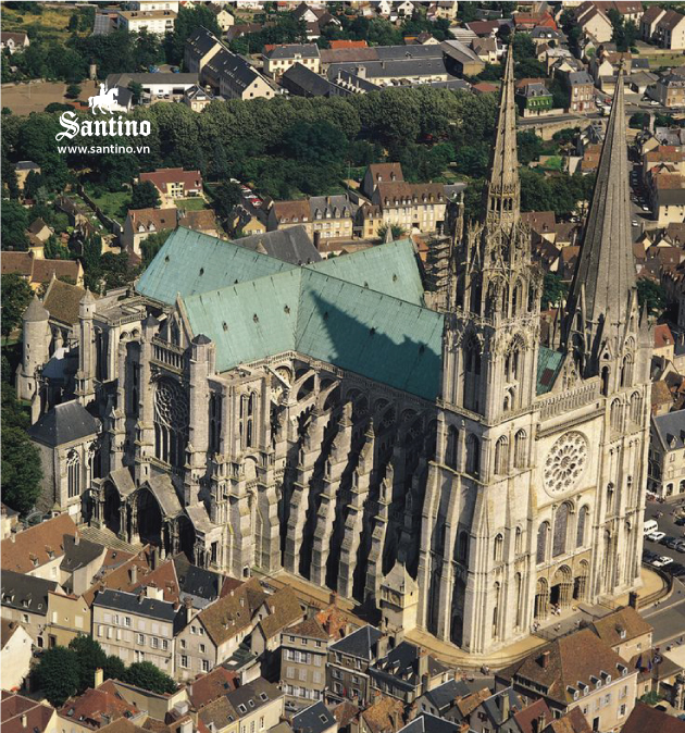 01 nha tho duc ba cathedrale de chartres