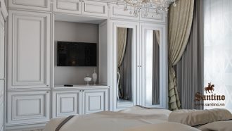 Phòng ngủ Cổ điển Châu Âu, Tủ áo tân cổ điển