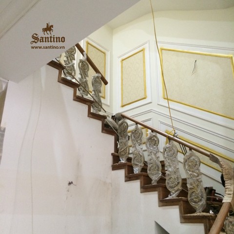 Thi công Nội thất Nhà phố Tân cổ điển