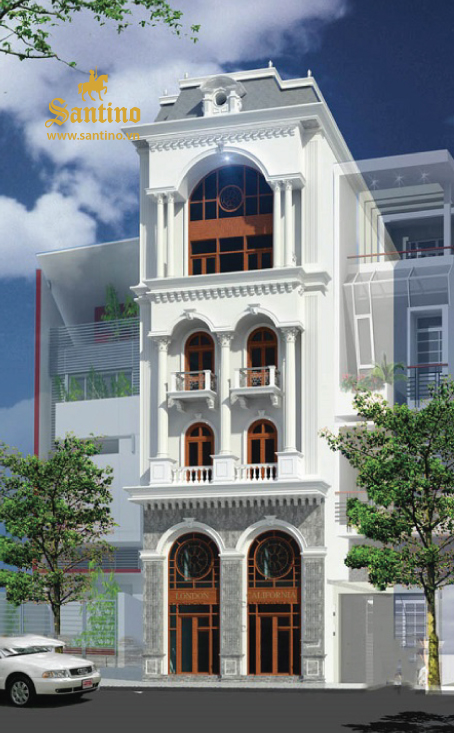 02. Thiet ke kien truc nha pho tan co dien