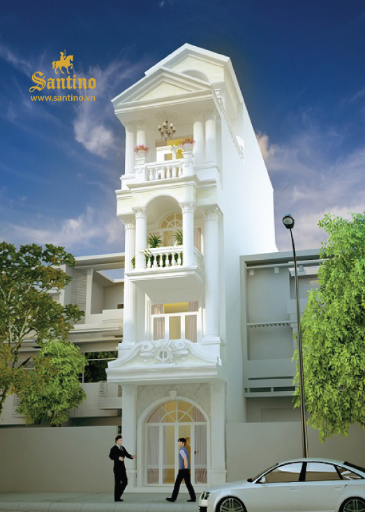 07. Nha pho tan co dien 4 tang
