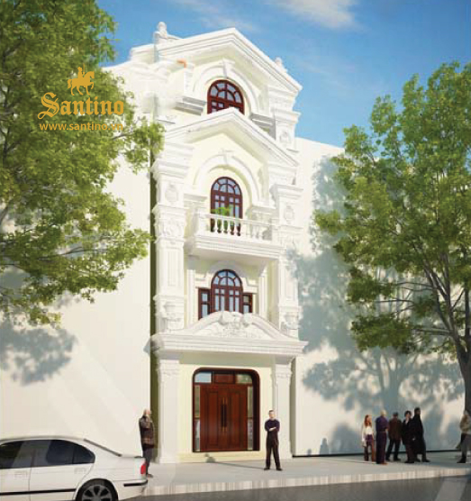 08. Nha pho tan co dien 4 tang