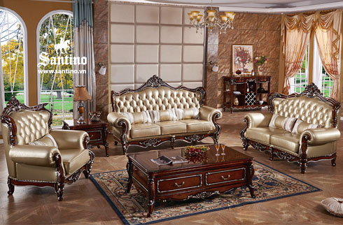 10. Nhung mau sofa tan co dien