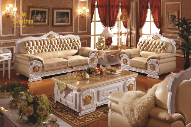 03. Ban ghe sofa co dien dep