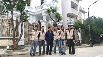 Thi công phào chỉ PU, thi công gắn phù điêu, gắn hoạ tiết
