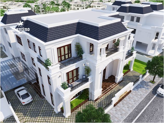 Thiết Biệt thự Vinhomes Gardenia