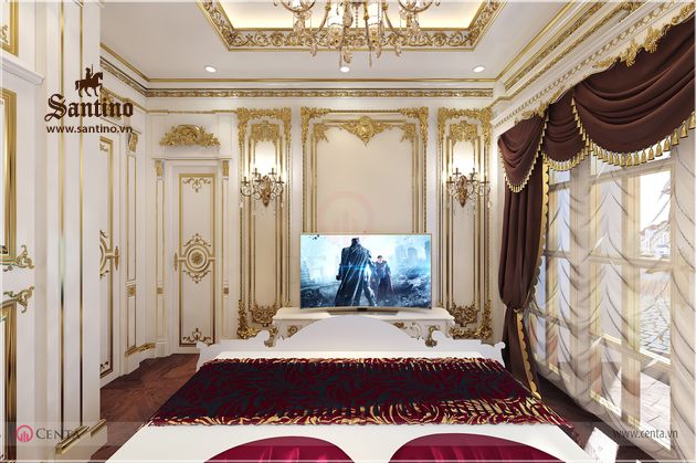thiet ke noi that tan co dien can ho dang cap Vinhomes Metropolis 15
