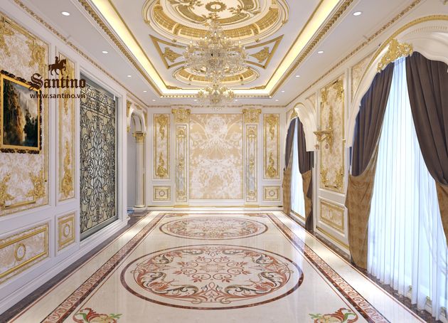 thiet ke noi that tan co dien can ho dang cap Vinhomes Metropolis 6